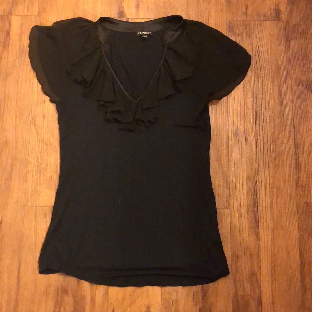 Black Express Short Sleeve Shirt